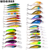 28 Pieces Fishing Lures Set Mixed 4 Models