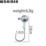5 Pieces New High Quality Lead Head Hook