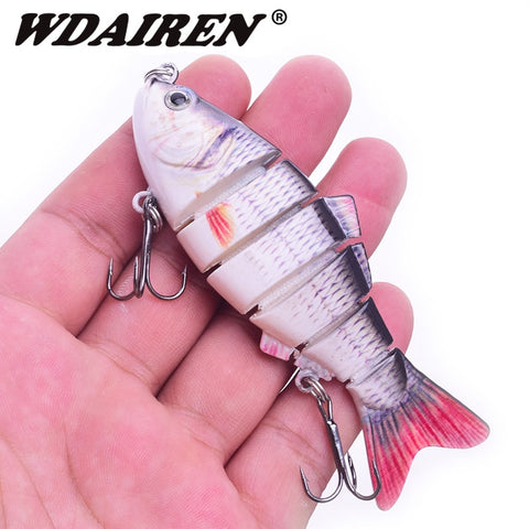 100mm 20g Fishing Lures 6 Jointed Sections