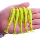 10 Pieces Fishing Lure 75mm 2.2g Easy Shiner Jig
